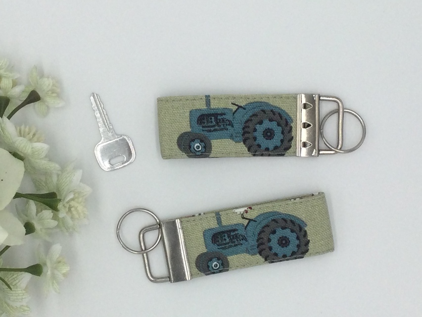 Tractor Key Fob, Farm Truck Key Ring